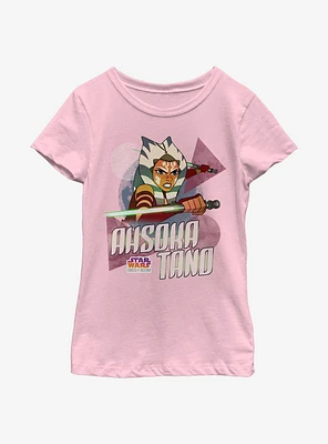 Star Wars: Forces Of Destiny Ahsoka Poise Youth Girls T-Shirt