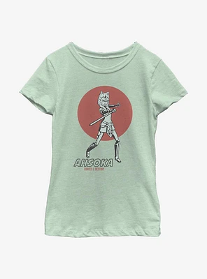 Star Wars: Forces Of Destiny Ahsoka Sunset Youth Girls T-Shirt