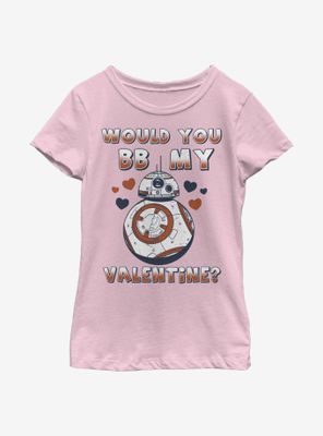 Star Wars BB-8 My Valentine Youth Girls T-Shirt