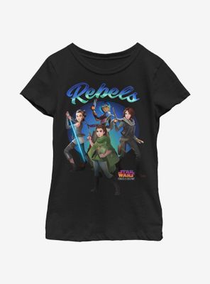 Star Wars: Forces Of Destiny Rebel Girls Youth T-Shirt