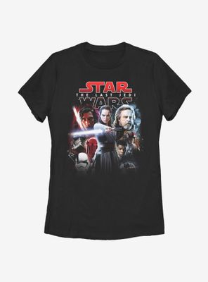 Star Wars Episode VIII: The Last Jedi Movie Style Womens T-Shirt