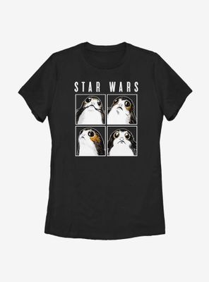 Star Wars Episode VIII: The Last Jedi Porg Boxes Womens T-Shirt