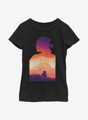 Star Wars: Forces Of Destiny Rey Gradient Youth Girls T-Shirt