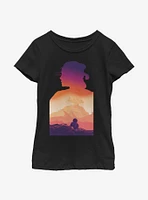 Star Wars: Forces Of Destiny Rey Gradient Youth Girls T-Shirt