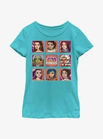 Star Wars: Forces Of Destiny Square Up Youth Girls T-Shirt