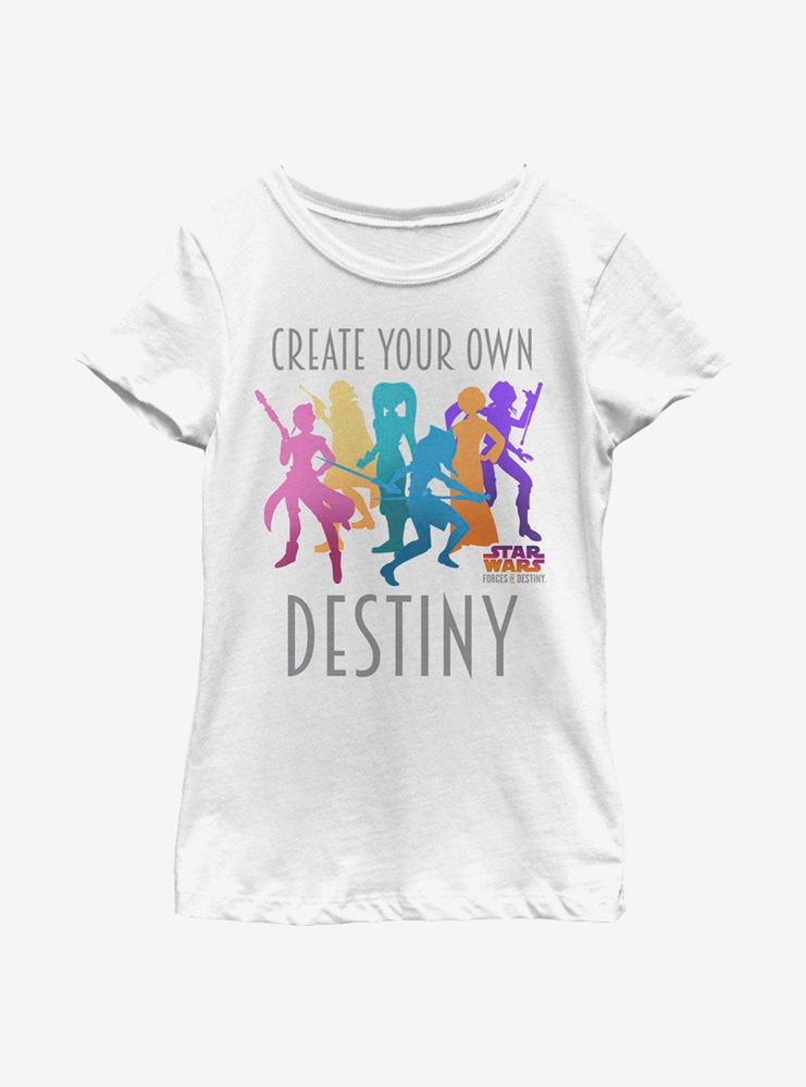 Star Wars: Forces Of Destiny Your Own Youth Girls T-Shirt