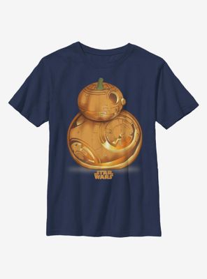 Star Wars BB-8 Pumpkin Logo Youth T-Shirt