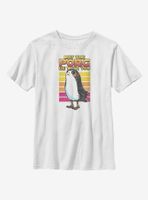 Star Wars Episode VIII: The Last Jedi Retro Porg Big Halftones Youth T-Shirt