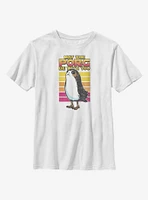 Star Wars Episode VIII: The Last Jedi Retro Porg Big Halftones Youth T-Shirt