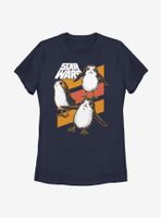 Star Wars Episode VIII: The Last Jedi Porg Stripes Womens T-Shirt