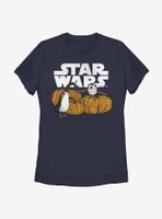 Star Wars Episode VIII: The Last Jedi Pumpkin Patch Porg Womens T-Shirt
