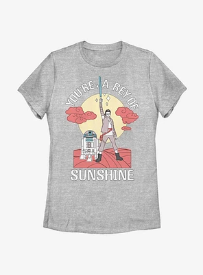 Star Wars Episode VIII: The Last Jedi Rey Of Sun Womens T-Shirt