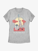 Star Wars Episode VIII: The Last Jedi Rey Of Sun Womens T-Shirt