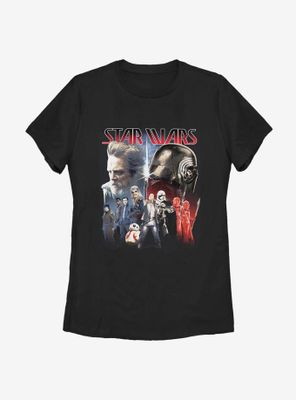 Star Wars Episode VIII: The Last Jedi Staff Photo Womens T-Shirt