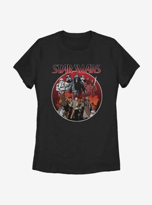 Star Wars Episode VIII: The Last Jedi Sw Groups Womens T-Shirt