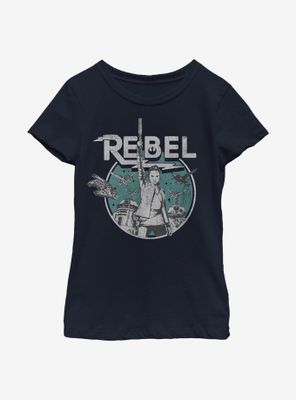 Star Wars Episode VIII: The Last Jedi Rebel Youth Girls T-Shirt