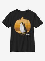 Star Wars Episode VIII: The Last Jedi Porg Simple Pumpkin Youth T-Shirt