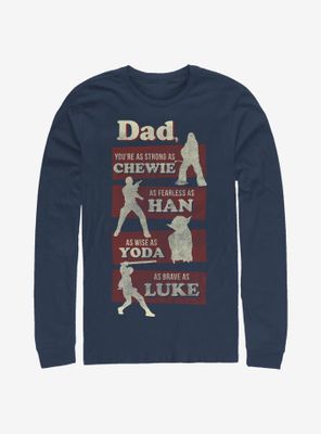 Star Wars Dad Is Long-Sleeve T-Shirt