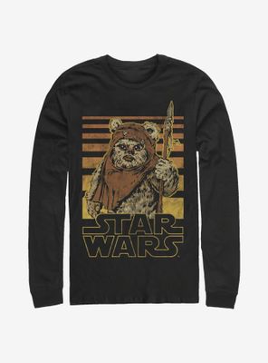 Star Wars Ewok Gradient Long-Sleeve T-Shirt