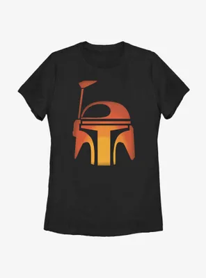 Star Wars Boba Pumpkin Womens T-Shirt