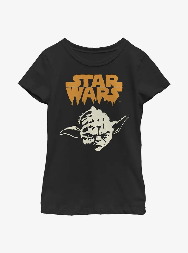 Star Wars Yoda Ghoul Youth Girls T-Shirt