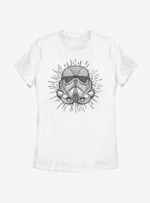 Star Wars Hipster Trooper Womens T-Shirt