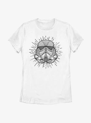 Star Wars Hipster Trooper Womens T-Shirt