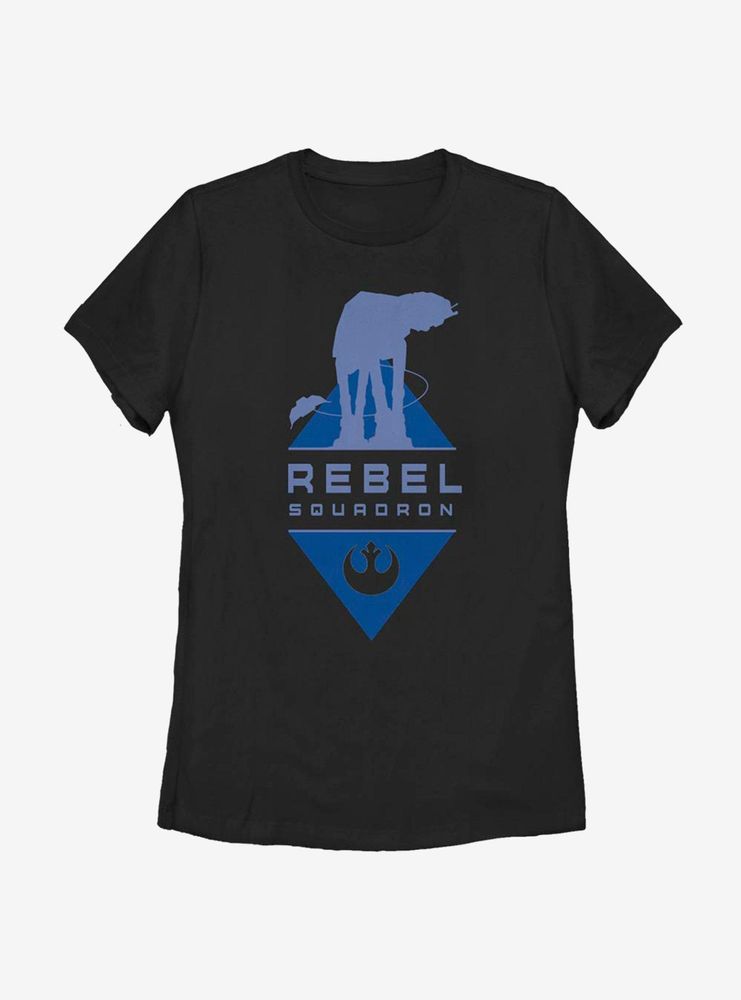 Star Wars Rebel Squad Diamond Womens T-Shirt