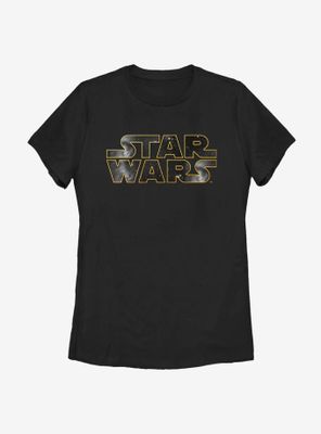 Star Wars Round Stars Womens T-Shirt