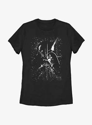 Star Wars Vader Space Womens T-Shirt