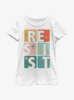 Star Wars Reist Block Youth Girls T-Shirt