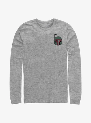 Star Wars Boba Chest Long-Sleeve T-Shirt