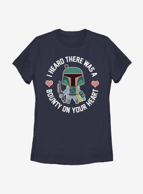Star Wars Bounty Heart Womens T-Shirt