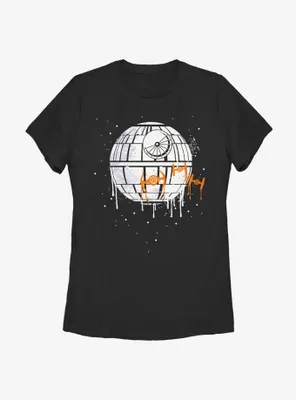 Star Wars No Moon Drip Womens T-Shirt