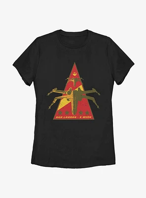 Star Wars Red Leader X-Wing Womens T-Shirt