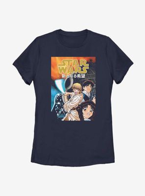 Star Wars Manga One Womens T-Shirt