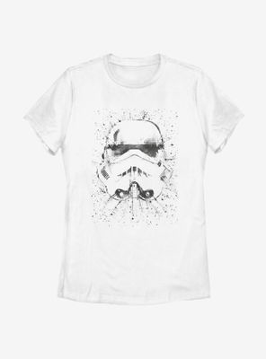 Star Wars Stormtrooper Space Womens T-Shirt