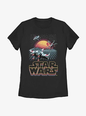 Star Wars Retro X-Wing Womens T-Shirt