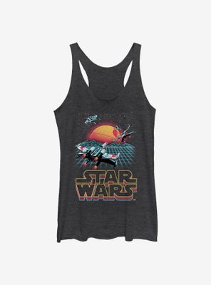 Star Wars Retro X-Wing Womens Tank Top