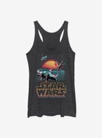 Star Wars Retro X-Wing Womens Tank Top