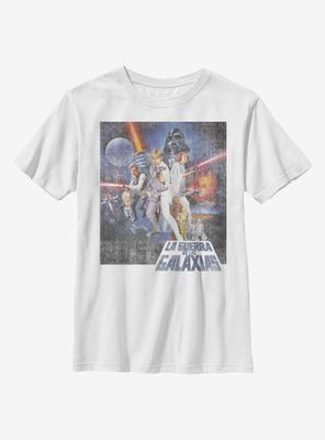 Star Wars La Guerra De Las Galaxias Youth T-Shirt
