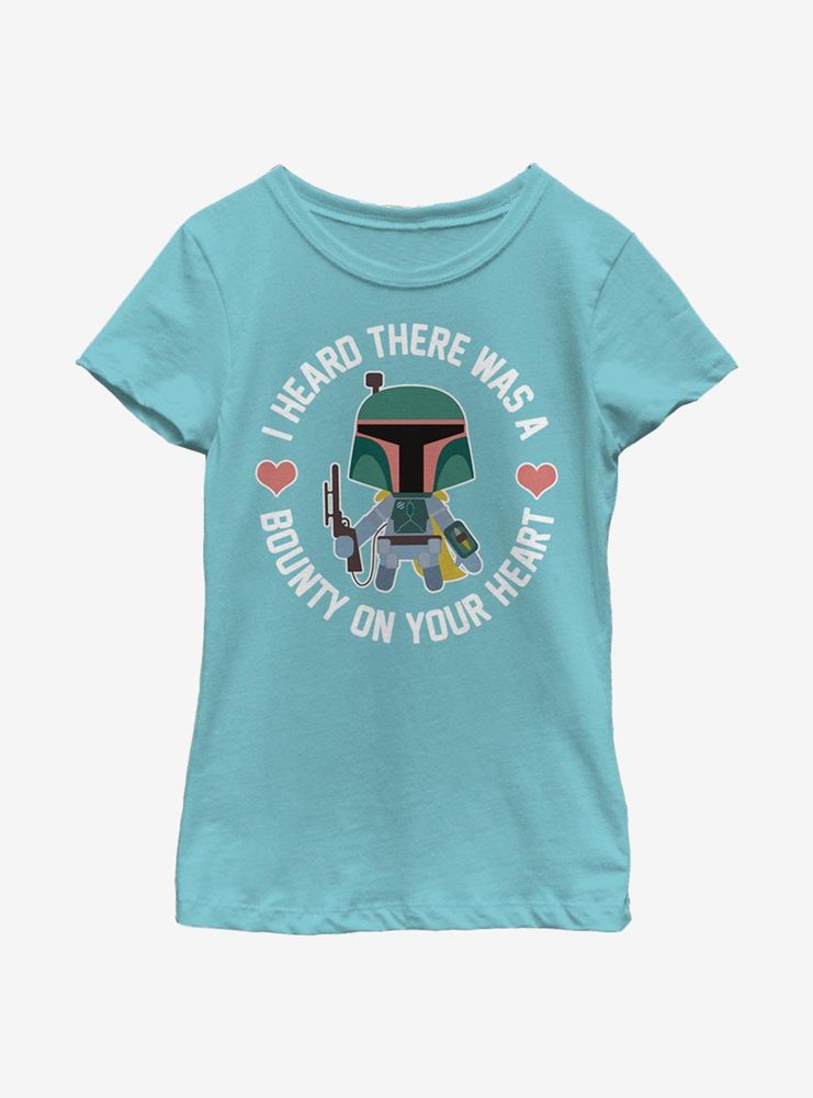 Star Wars Bounty Heart Youth Girls T-Shirt