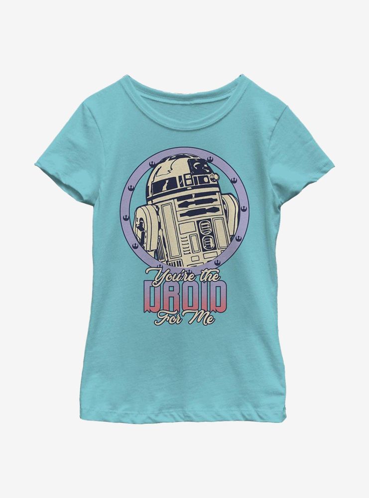 Star Wars Droid For Me Youth Girls T-Shirt