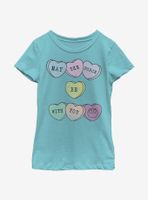 Star Wars Force Hearts Youth Girls T-Shirt