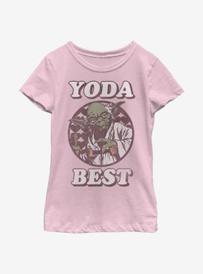 Star Wars Yoda Best Youth Girls T-Shirt