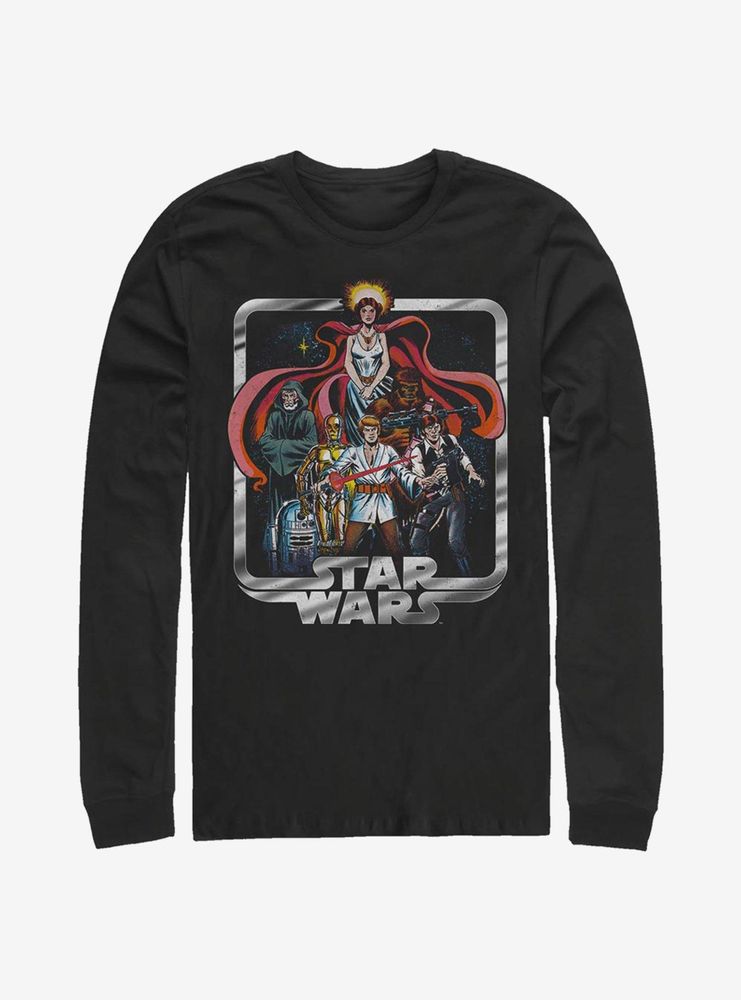 Star Wars Giant Og Comic Long-Sleeve T-Shirt