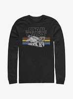 Star Wars Falcon Stripes Long-Sleeve T-Shirt