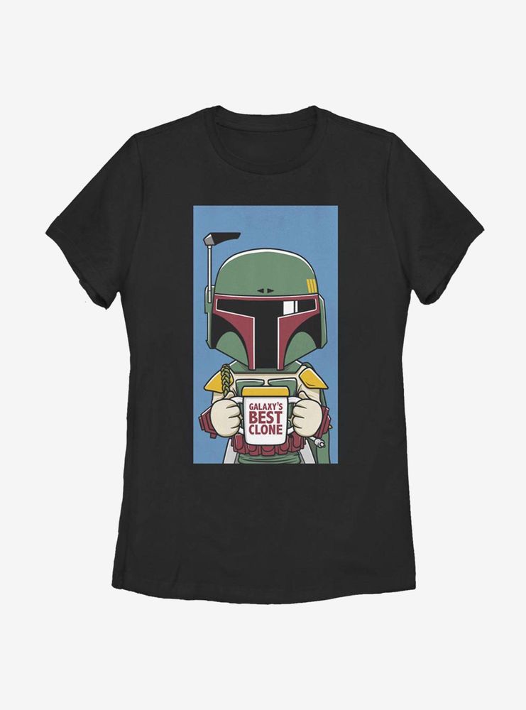 Star Wars Worlds Best Clone Womens T-Shirt