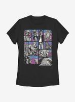 Star Wars Comic Layout Womens T-Shirt