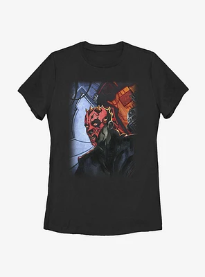 Star Wars Maul Returns Womens T-Shirt